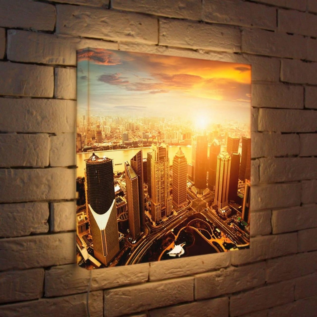 Клод Моне лайтбокс