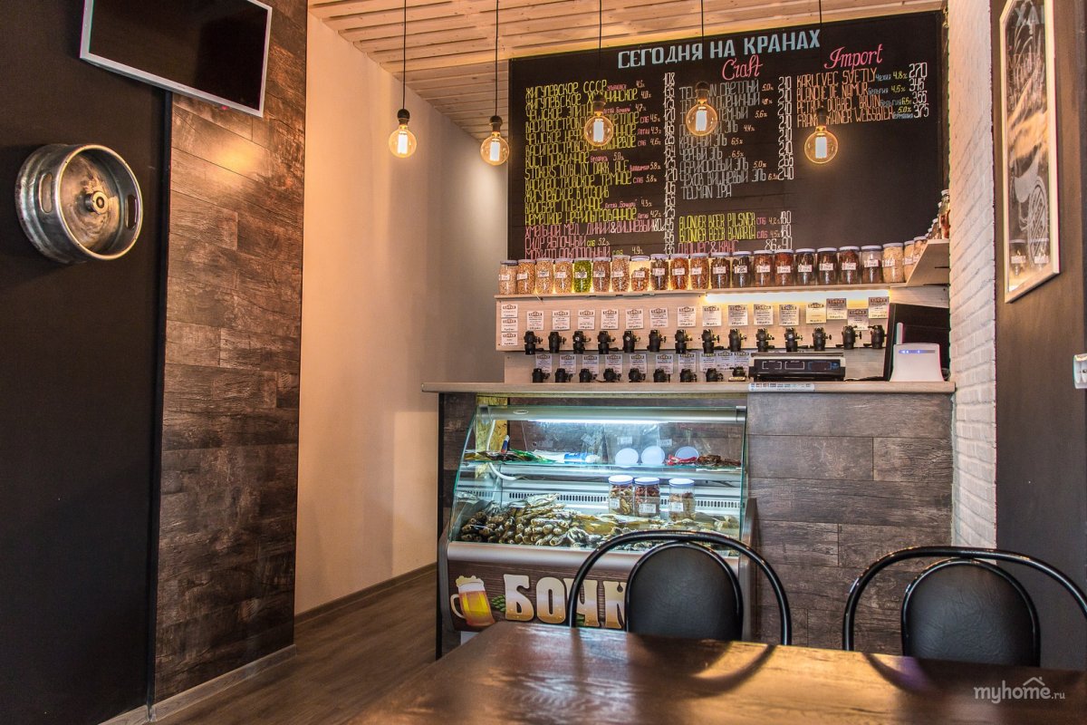 Интерьер пивного магазина