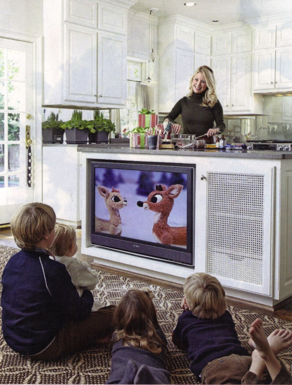 Телевизор на кухне