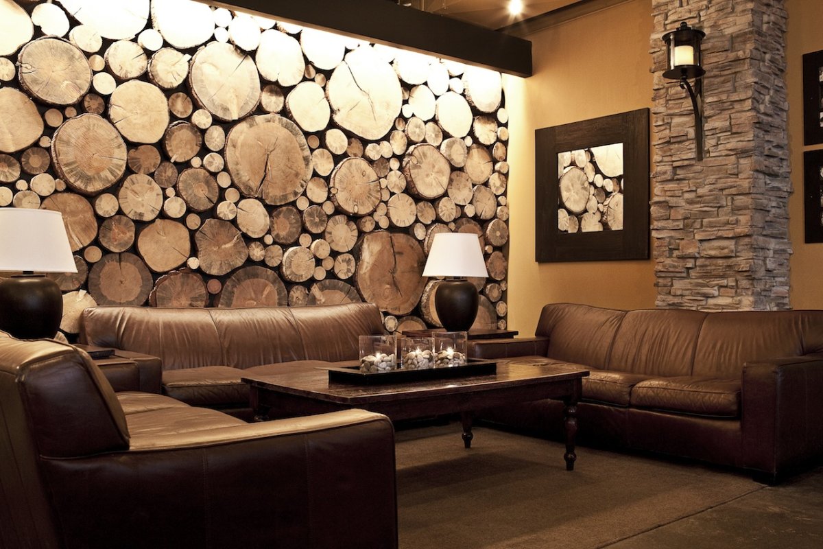 Торцевой спил дерева