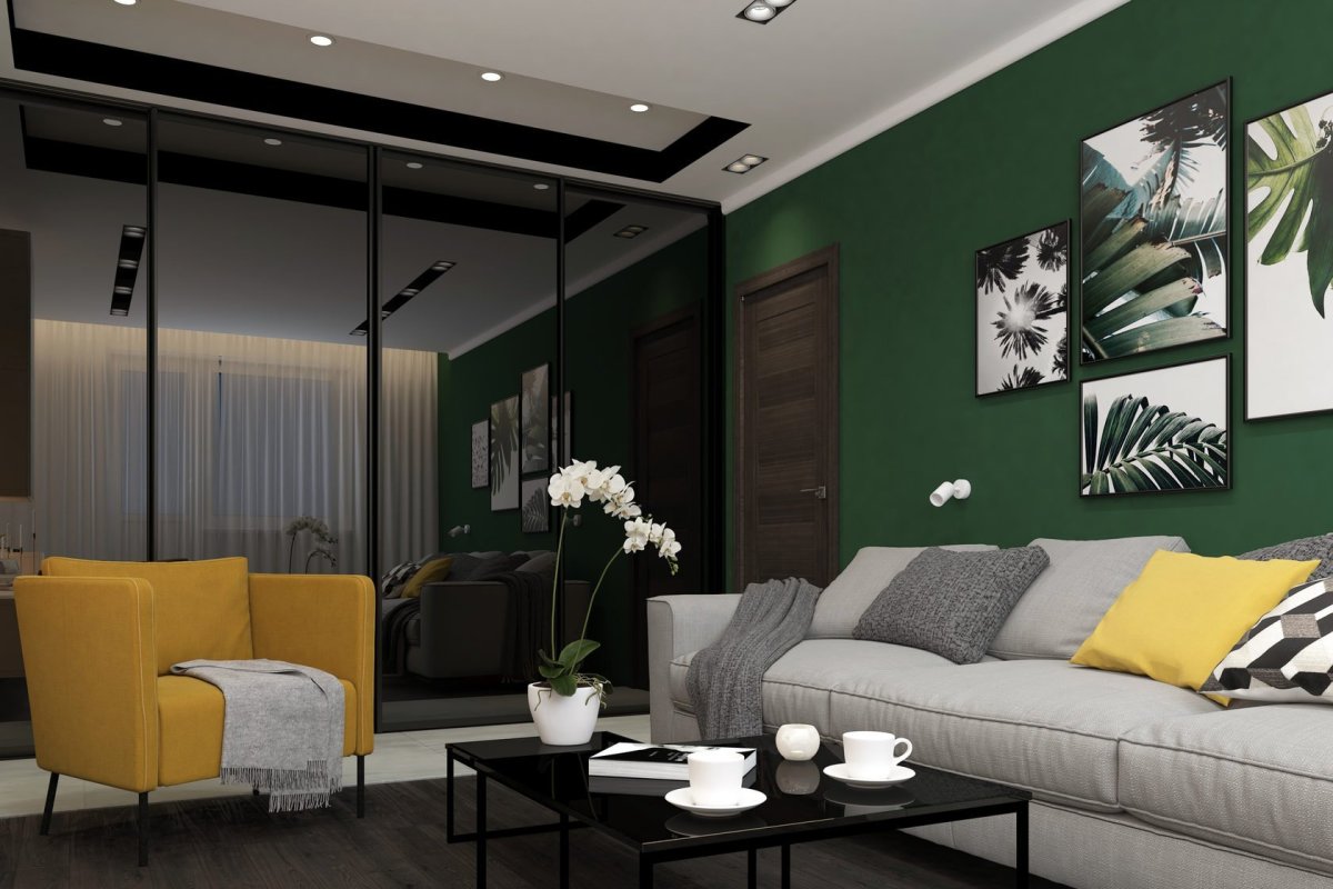 Яркий Скандинавский интерьер