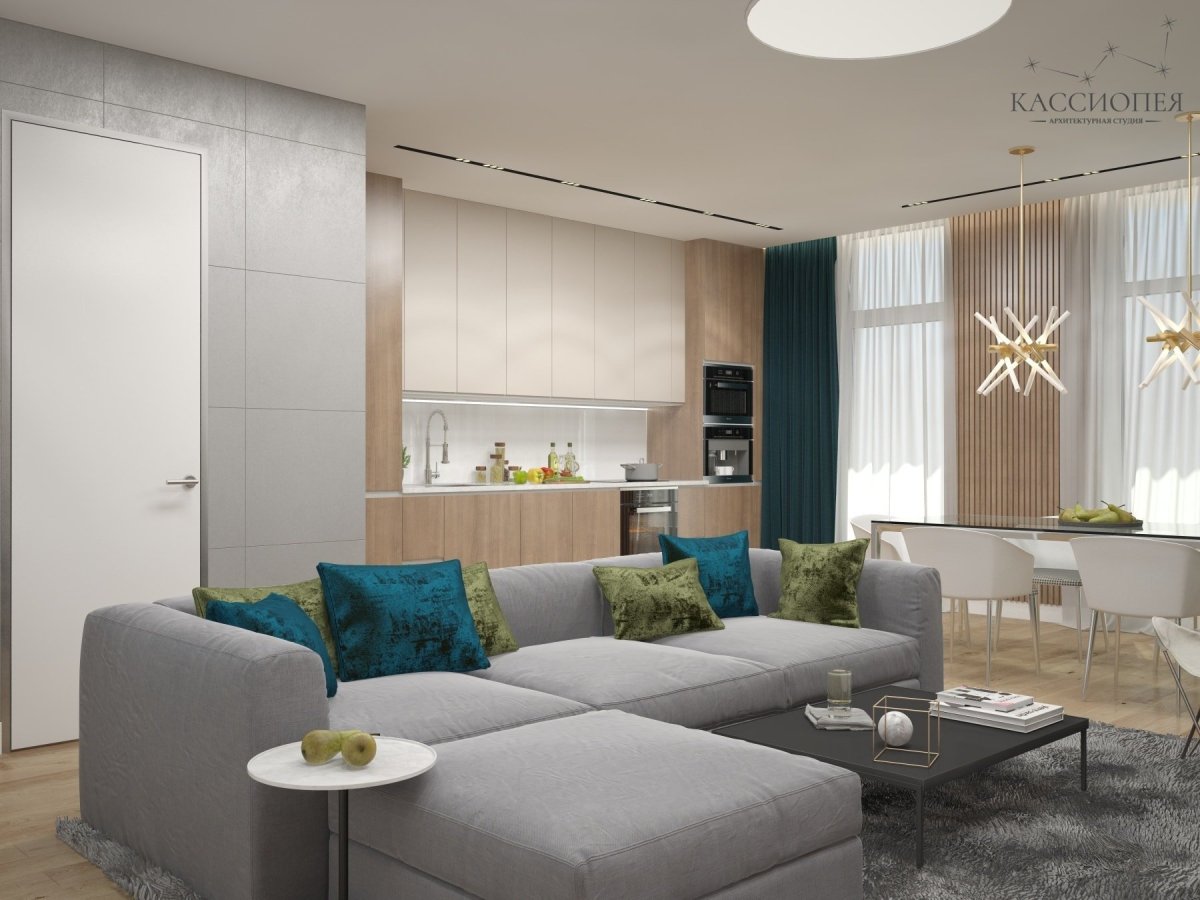 Цветовые акценты в интерьере