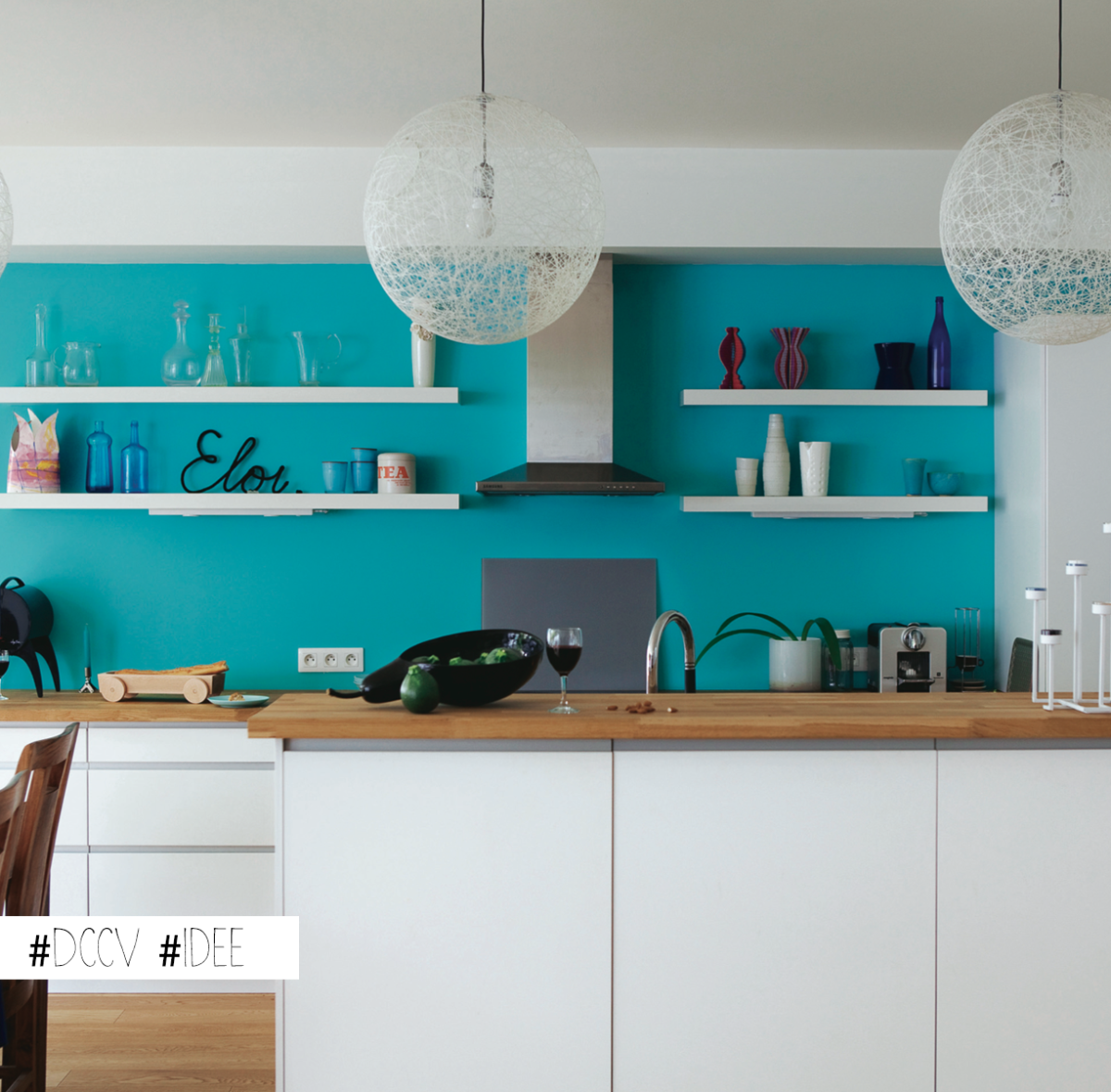 Hoff голубая кухня