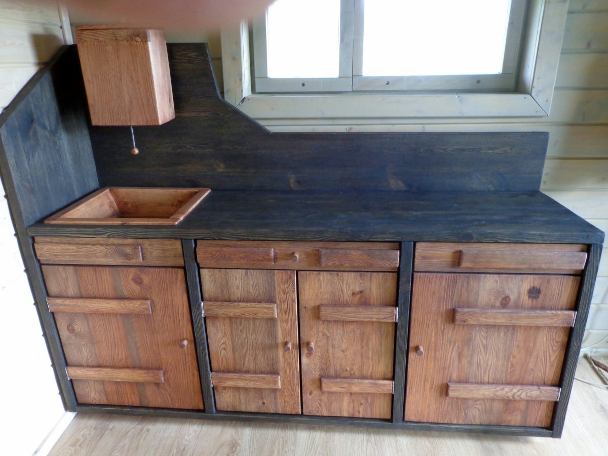 Самодельная кухонная мебель