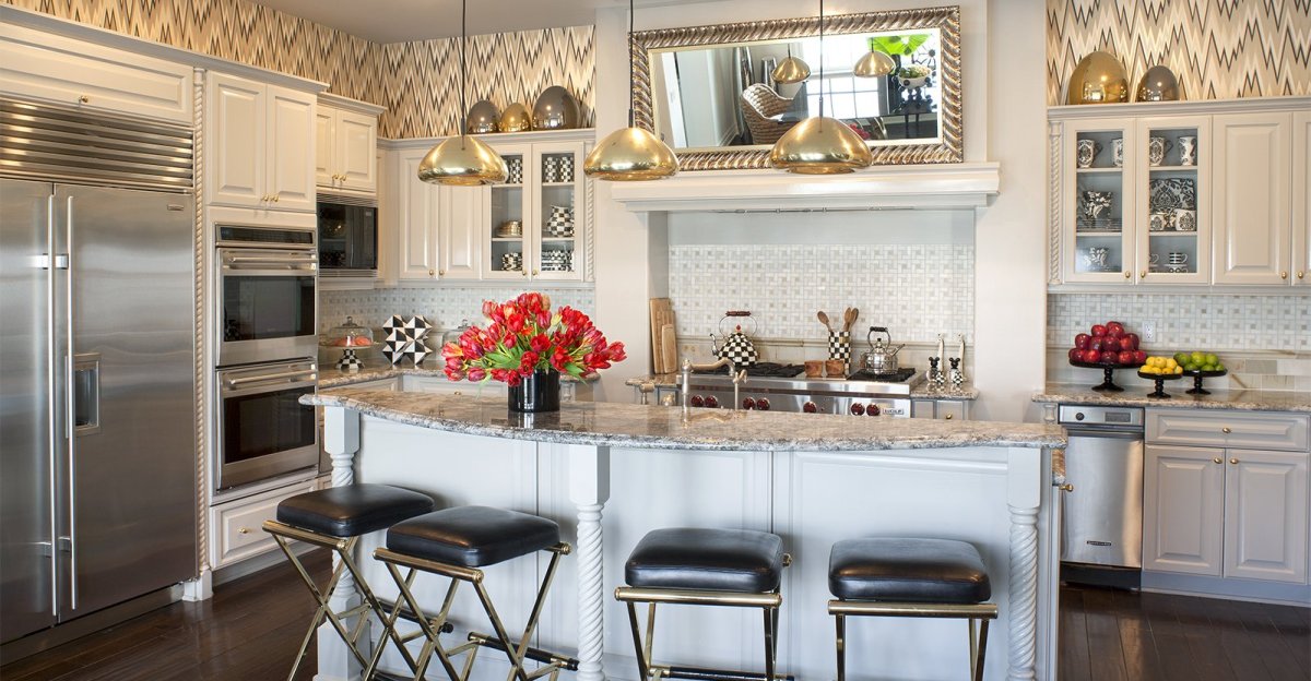 Дом Дженнифер Лопес кухня