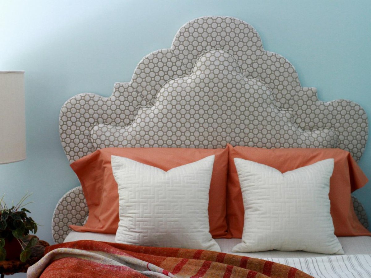 Queen Bed with Arabelle Tufted Headboard