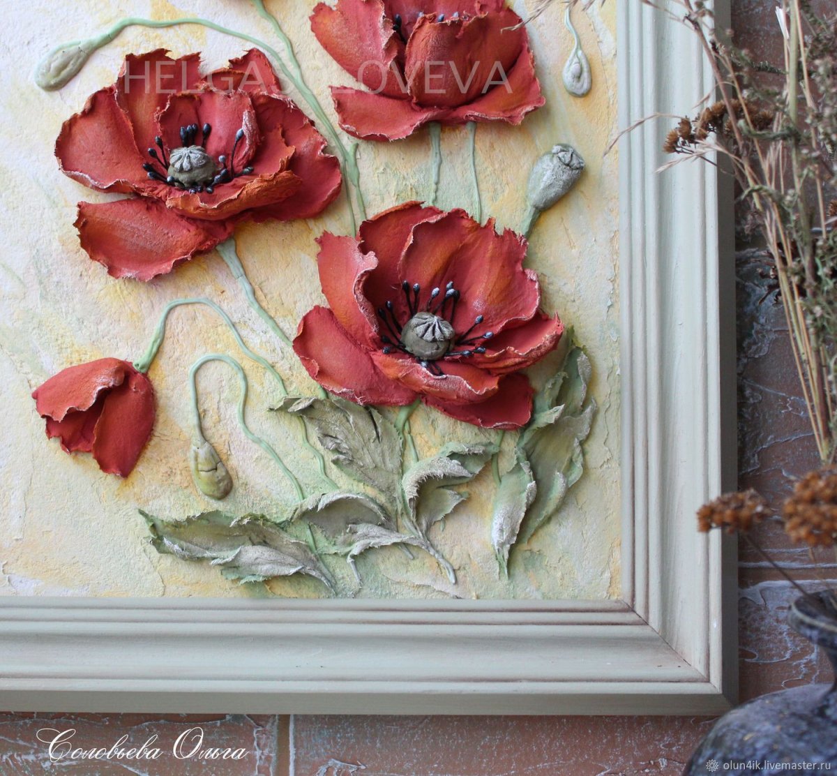 Объёмная живопись Ольги Соловьвой