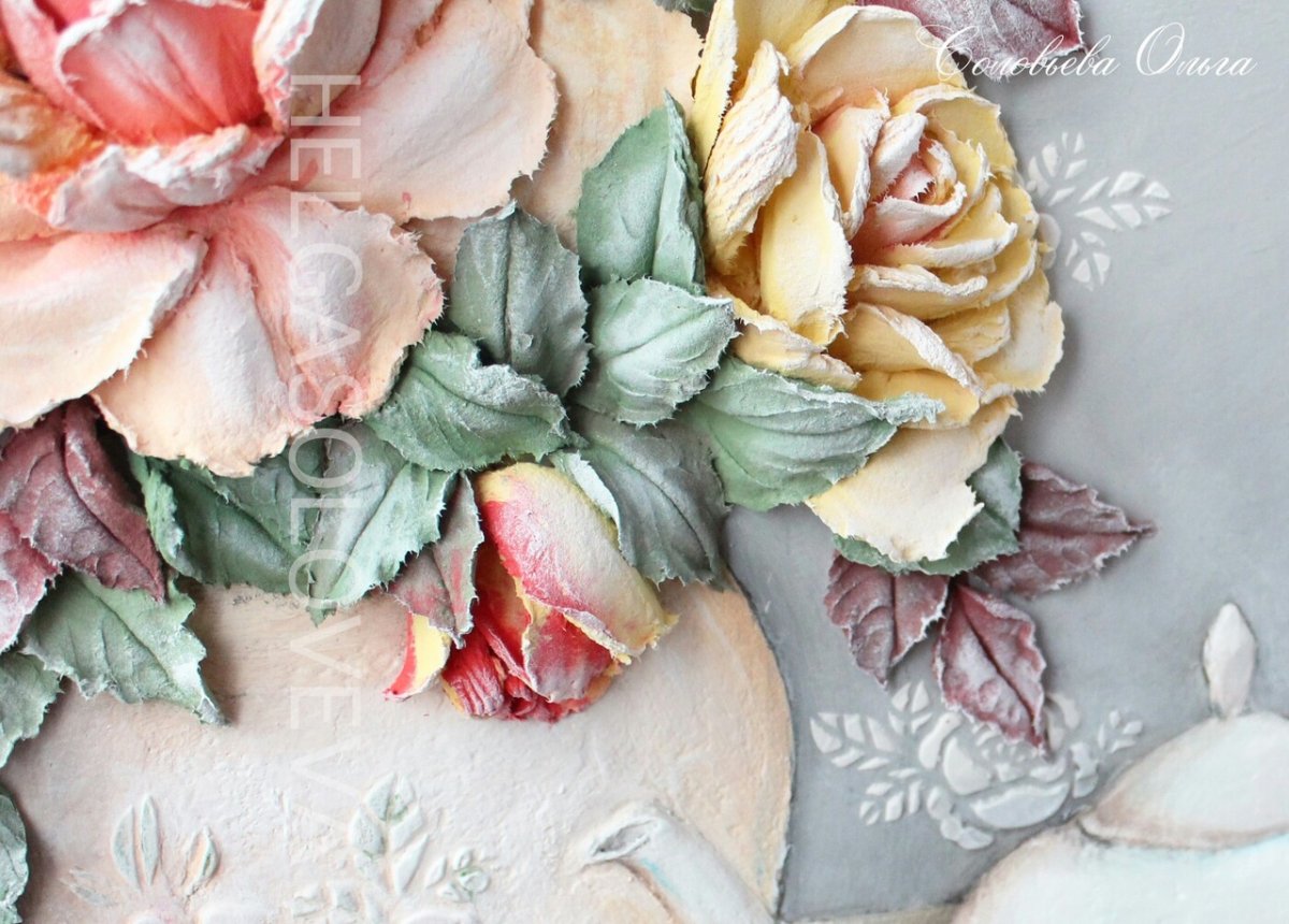 Скульптурная живопись Ольги Соловьевой