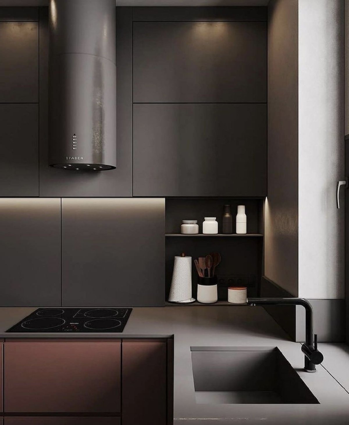 Черные кухни