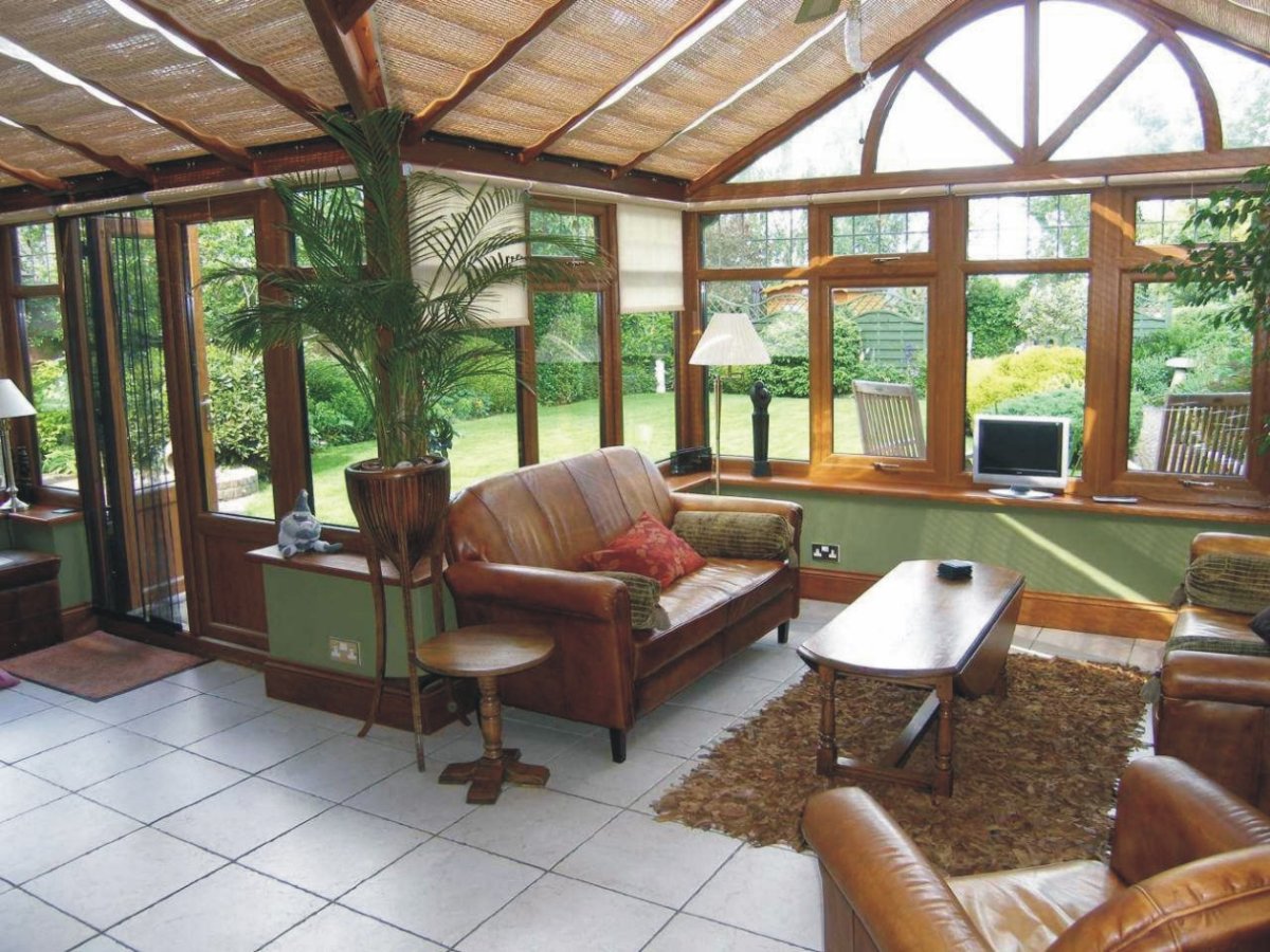 Жалюзи для зимнего сада