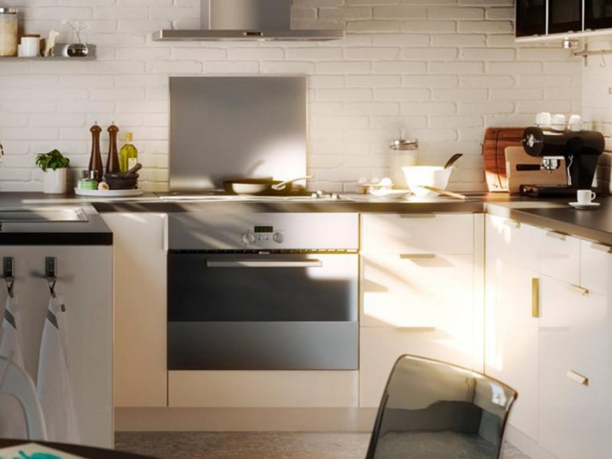 Кухня икеа КНОКСХУЛЬТ серая