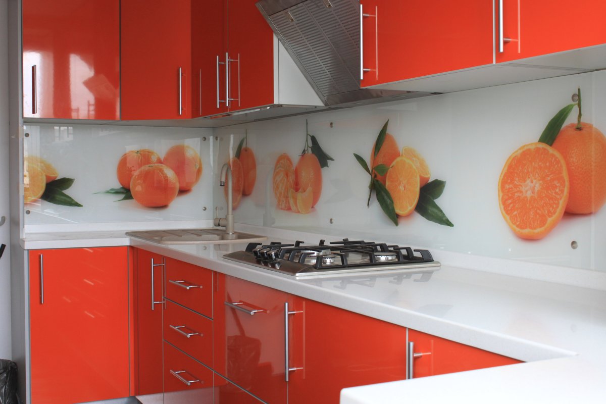 Фартук для кухни из пластика