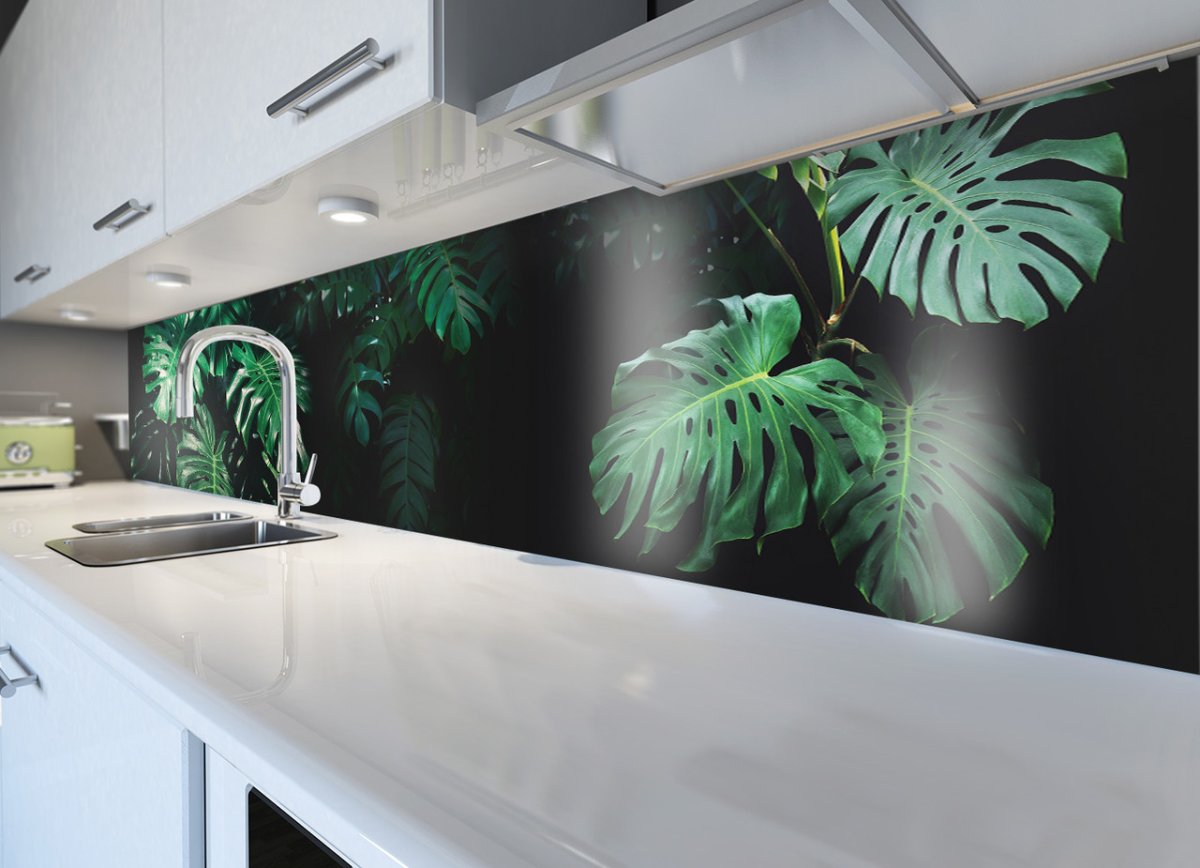 Кухонный фартук розы