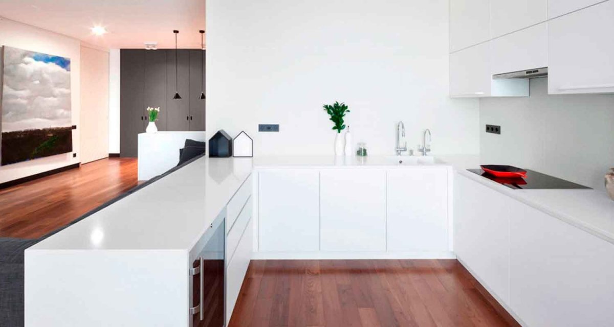 Кухни Минимализм угловые икеа