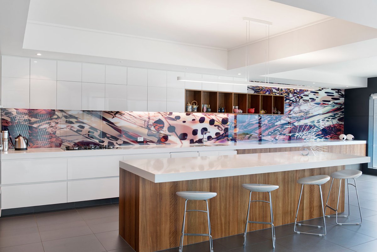 Стеклянные панели для кухни с фотоизображением