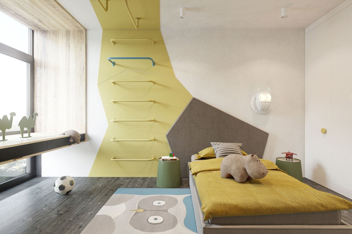 Мебель в комнату подростка в современном минимализме