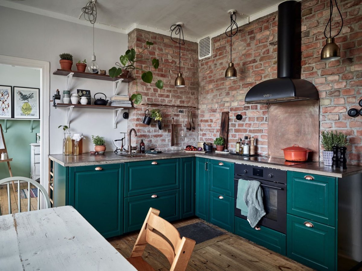 Алина Инстаграмм кухня в скандинавском стиле