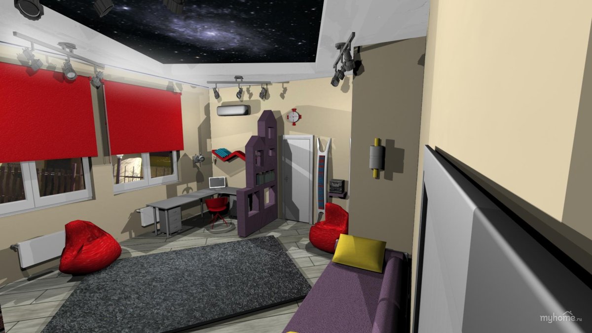 Роспись стен для подростка