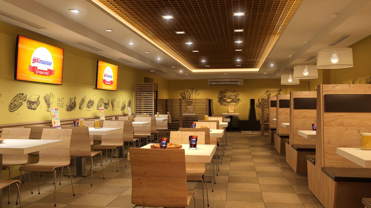 КФС Москва интерьер