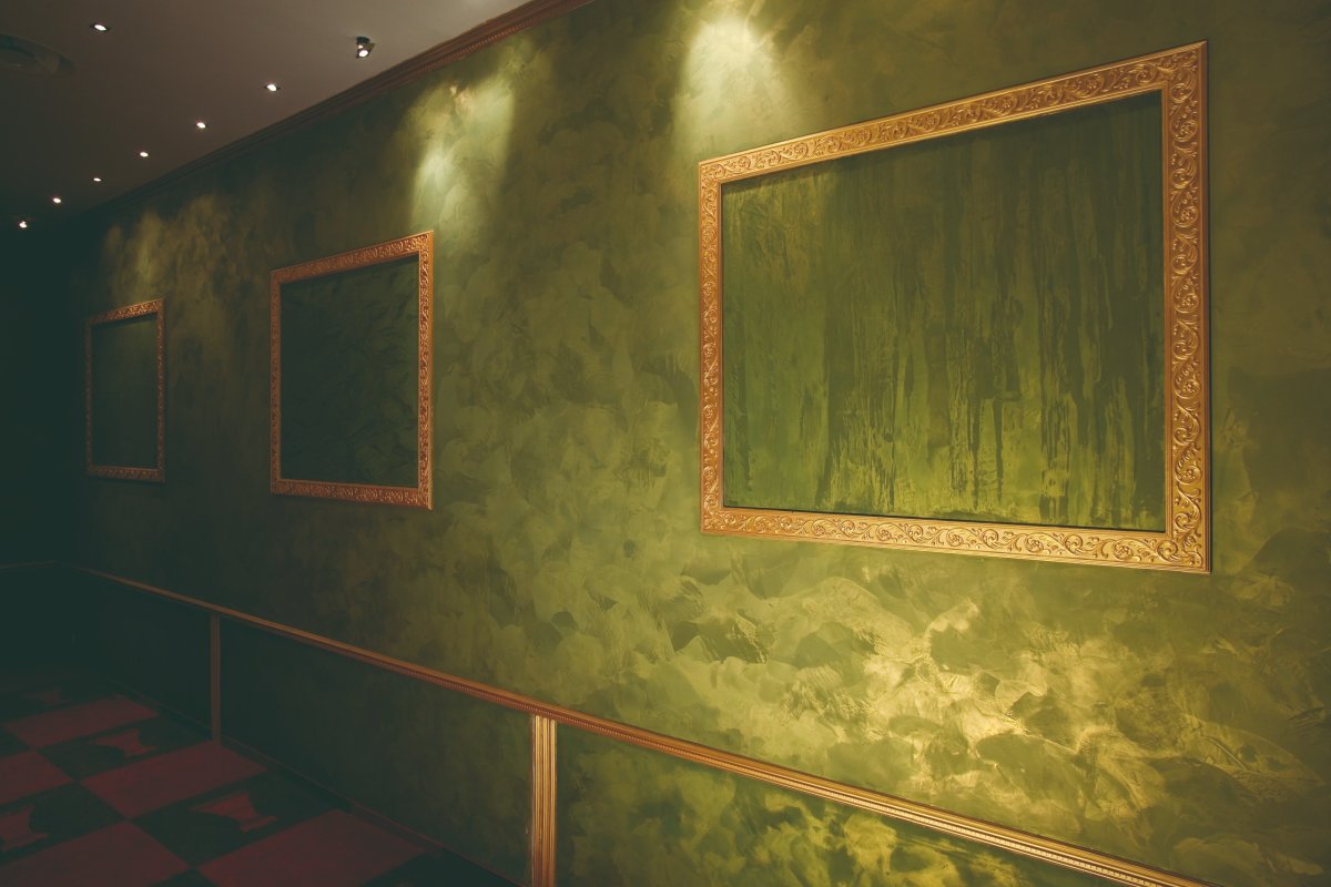 Декоративная салатовая штукатурка для внутренней отделки стен