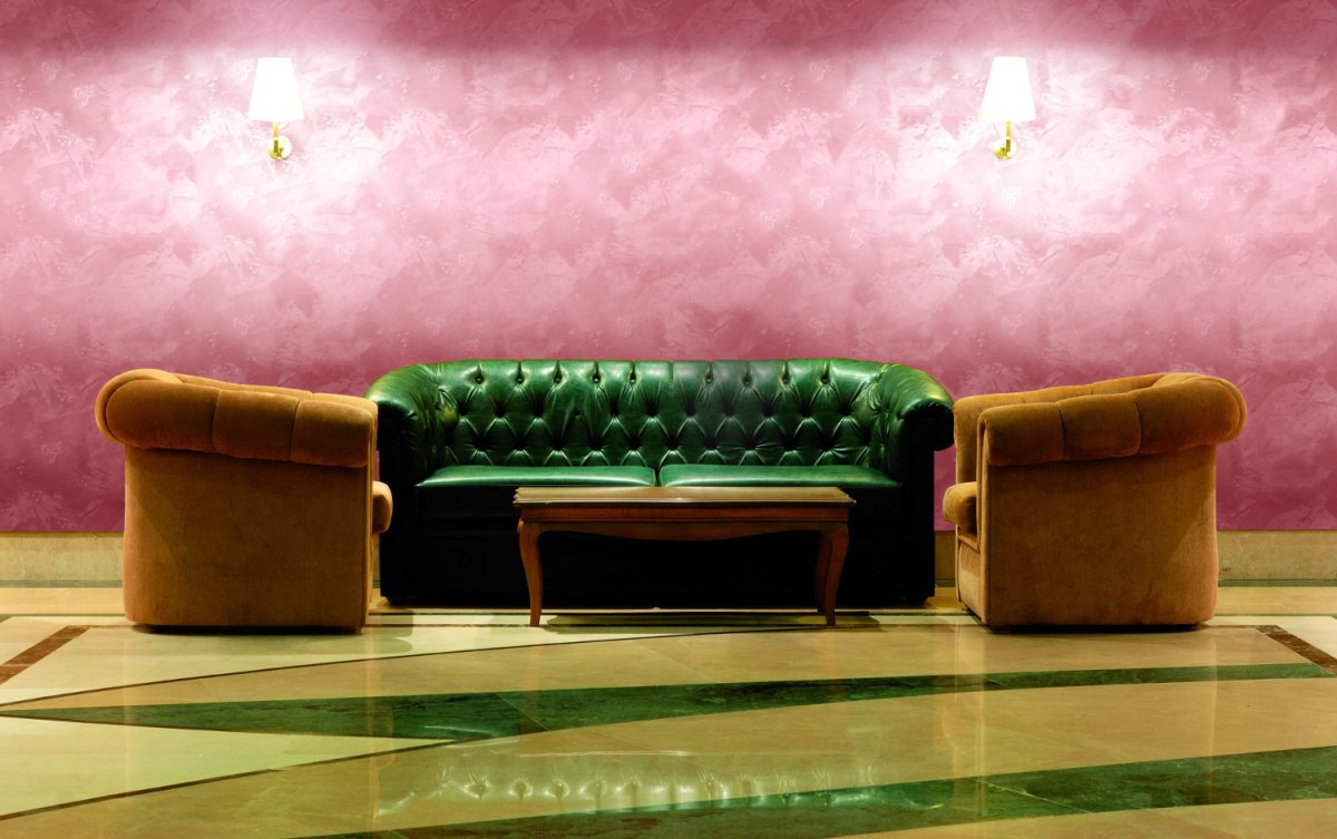 Зеленая краска для стен