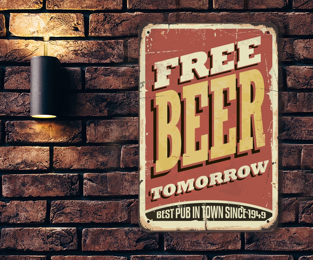 Металлические таблички для интерьера