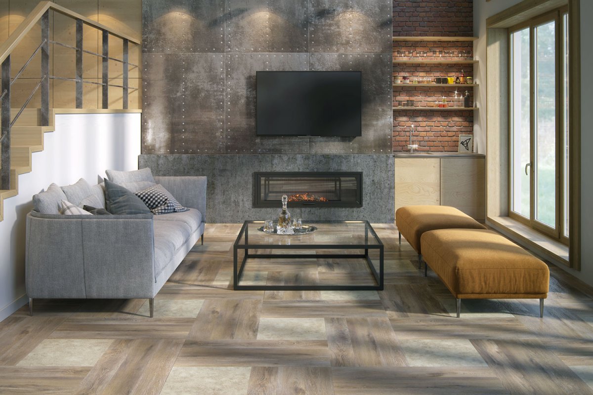 Декория кварцвиниловая плитка