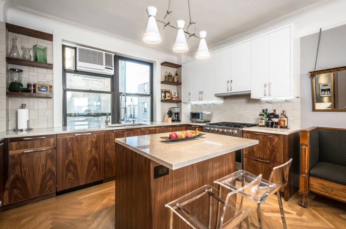 Кухонный остров узкий