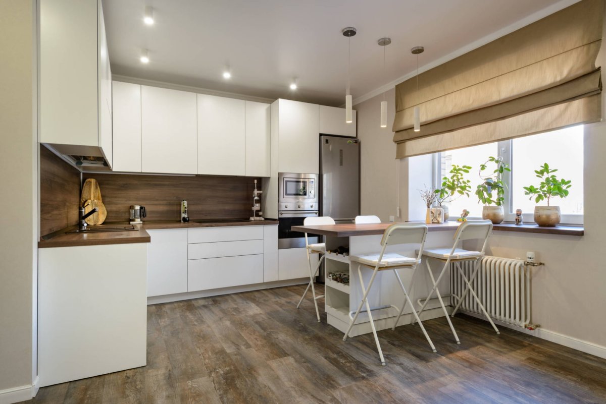 Крупноформатный керамогранит под дерево Wood Traditional SF