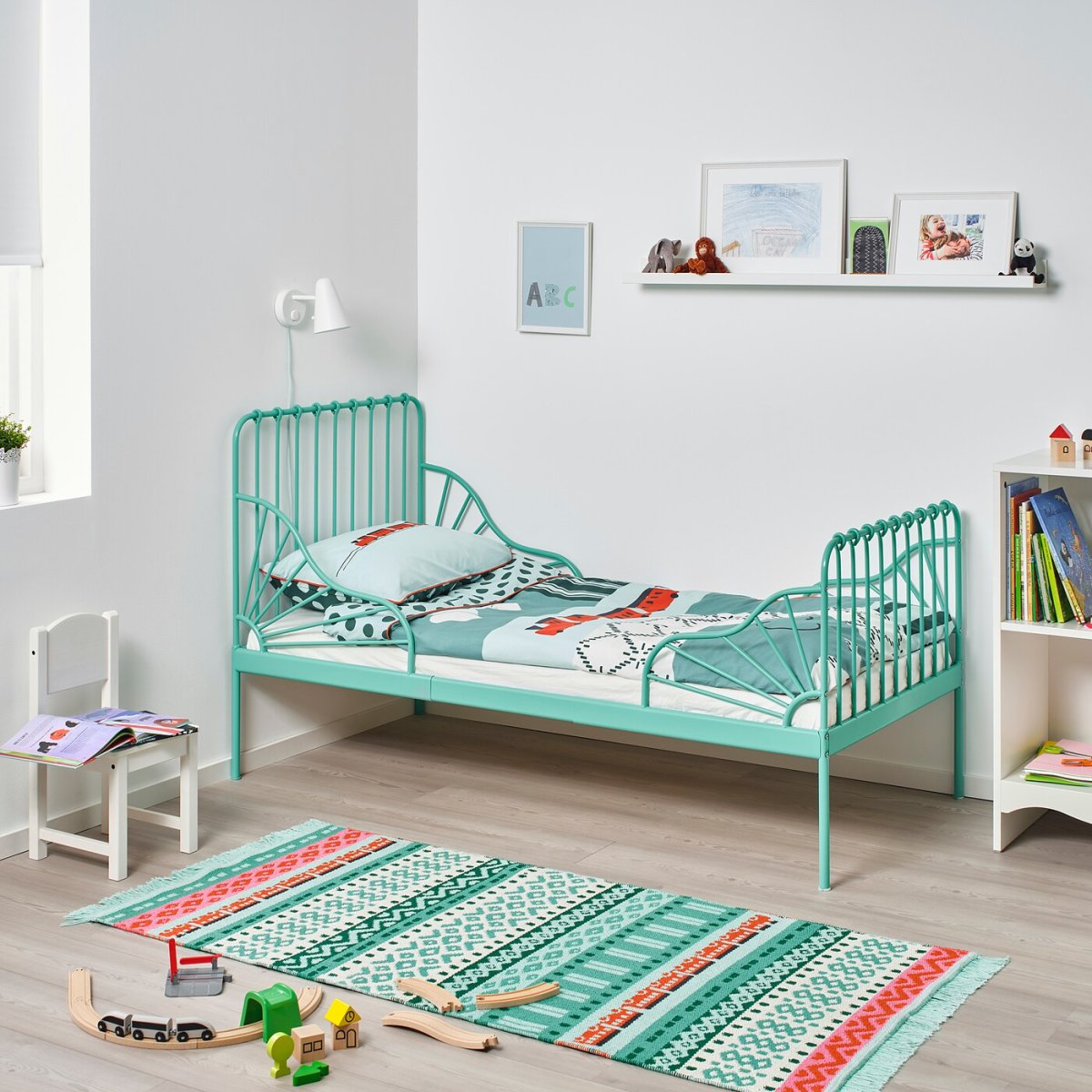 Раздвижная кровать икеа миннен