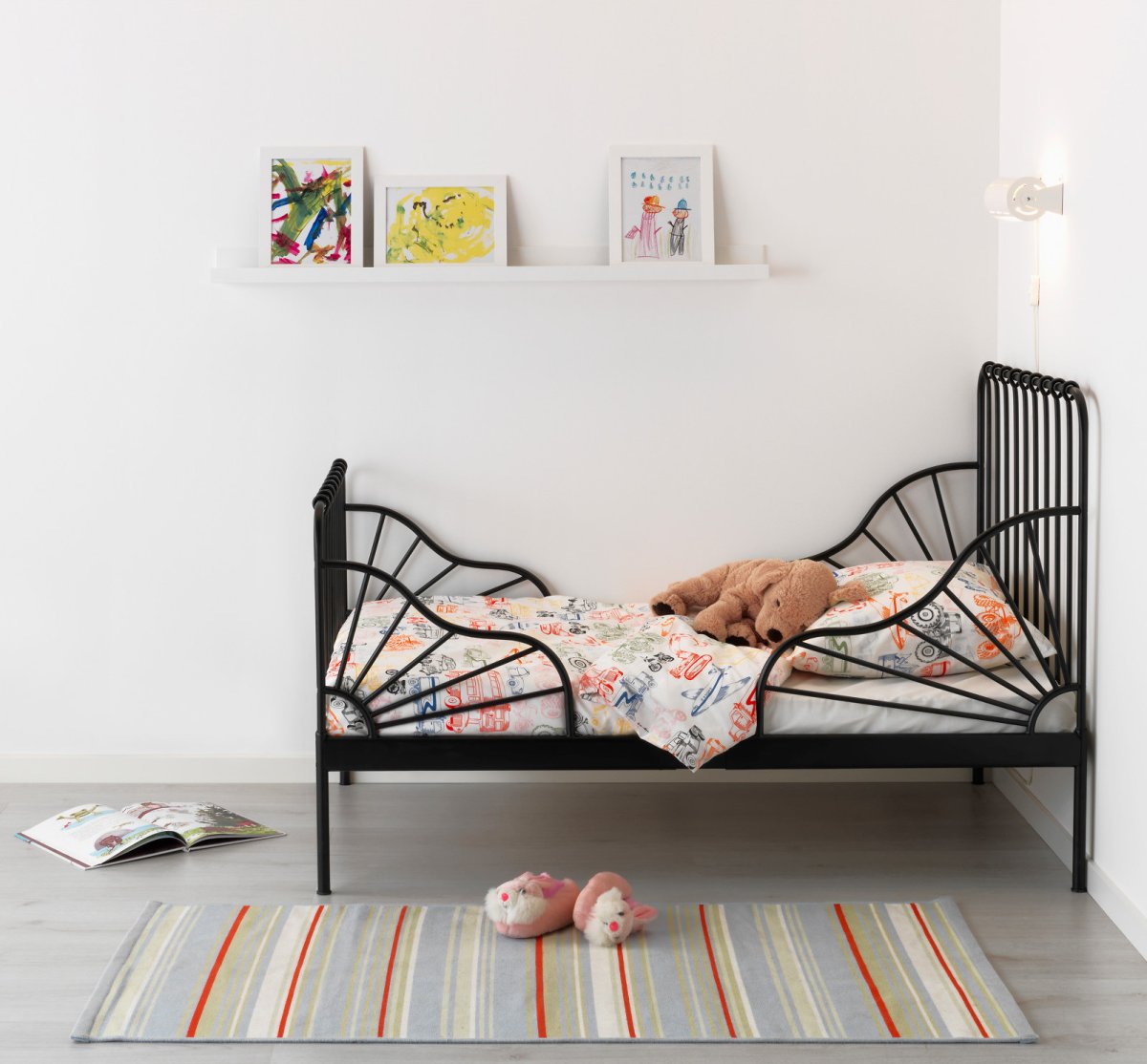 Детская кроватка миннен икеа