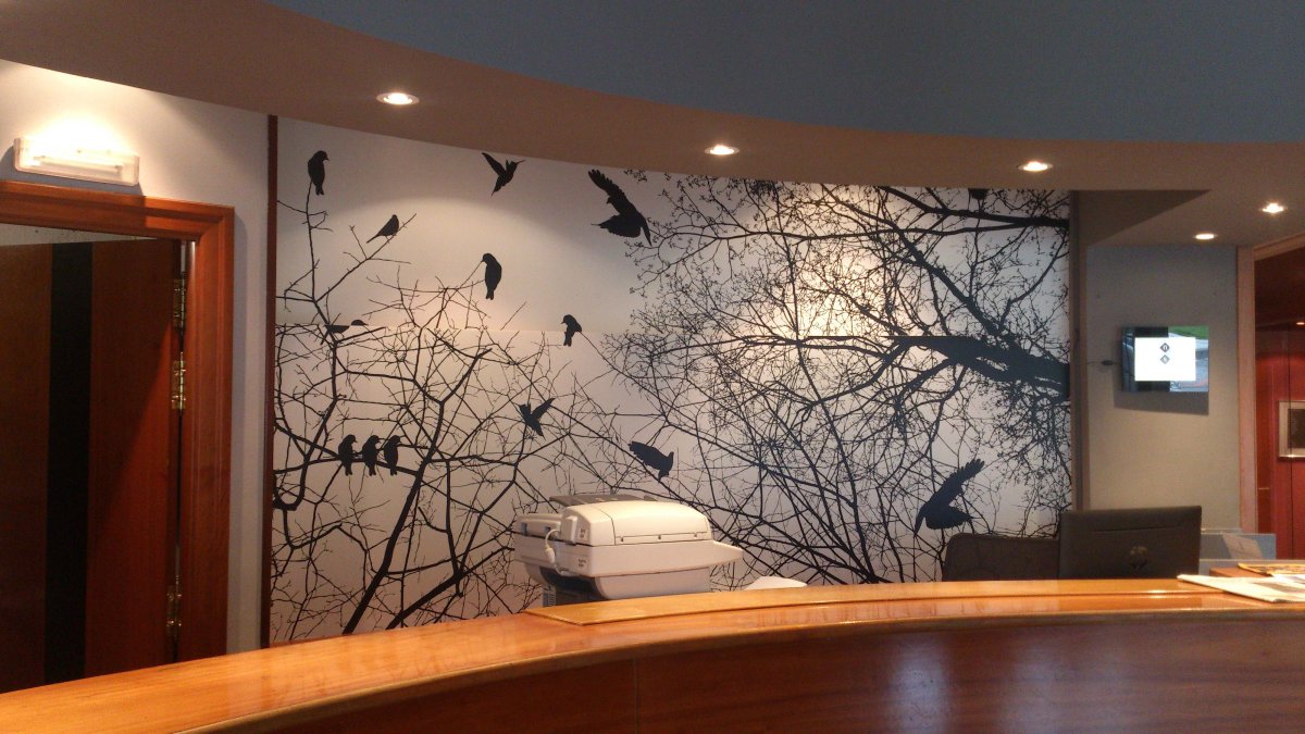 Необычные обои для стен