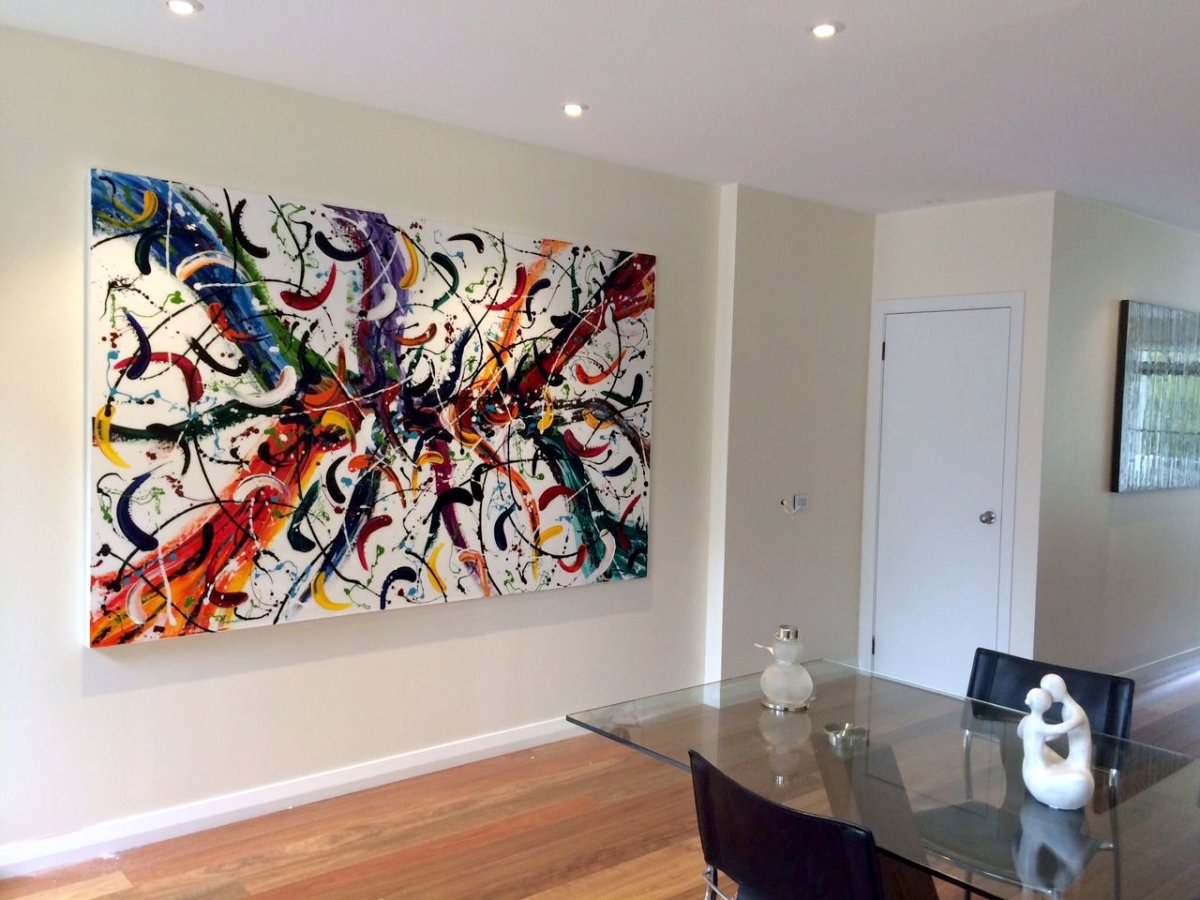 Абстрактная живопись для интерьера