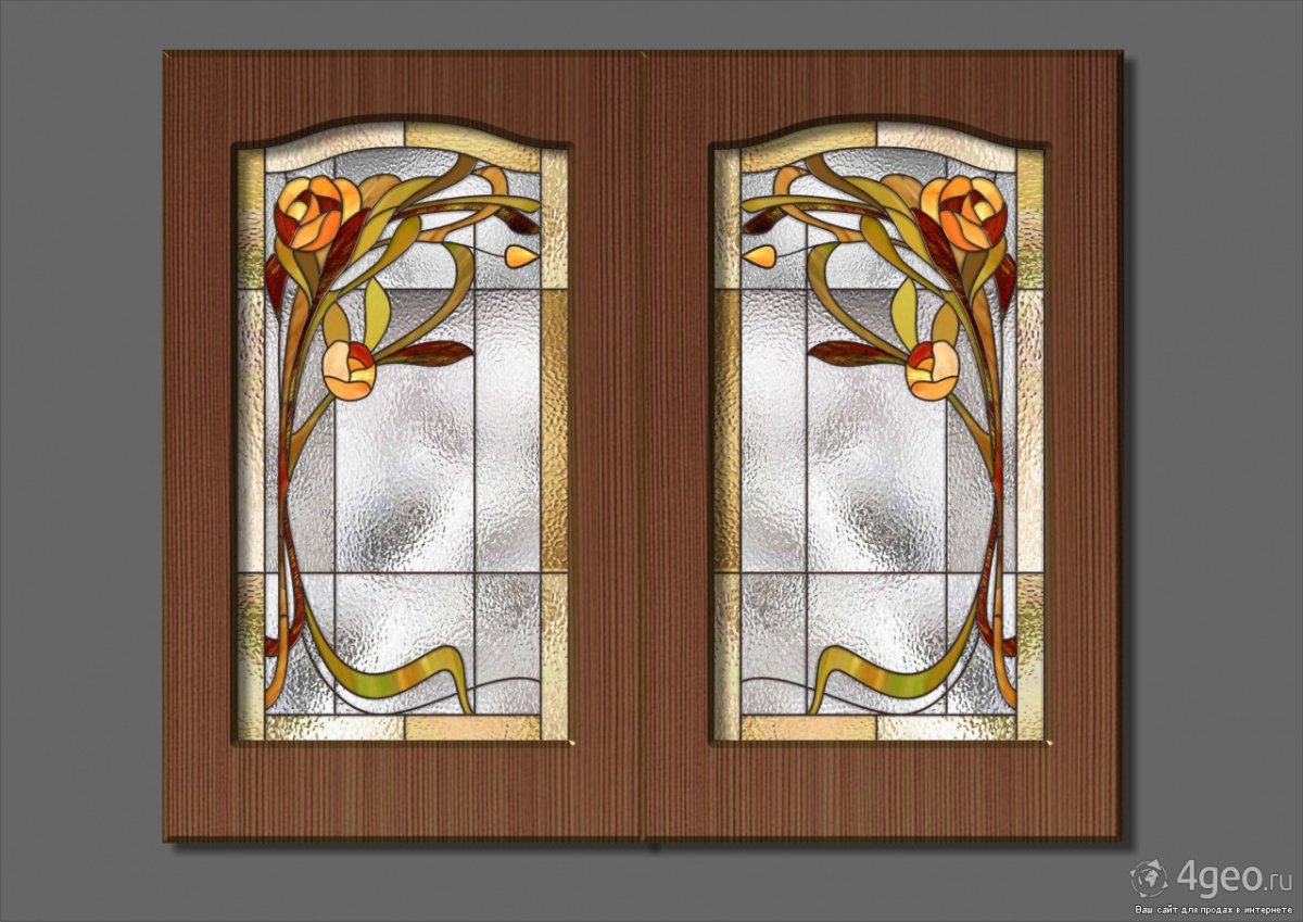 Угловой витраж