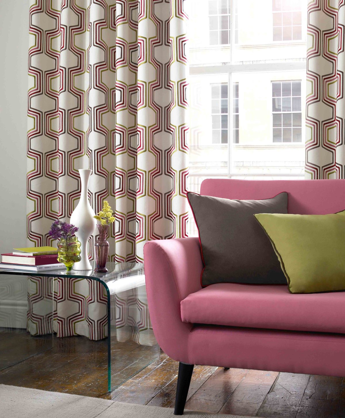 Ткань для штор геометрия