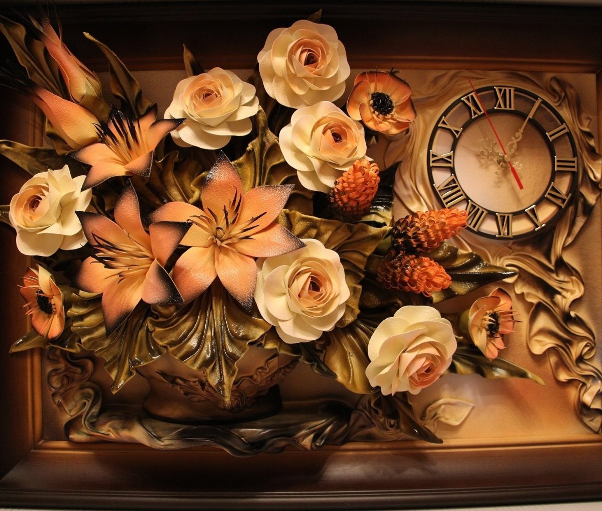 Панно на стену красками