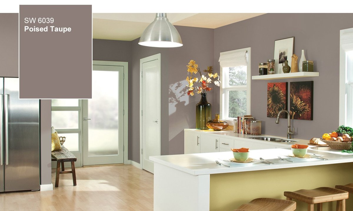 Tikkurila тауп в интерьере