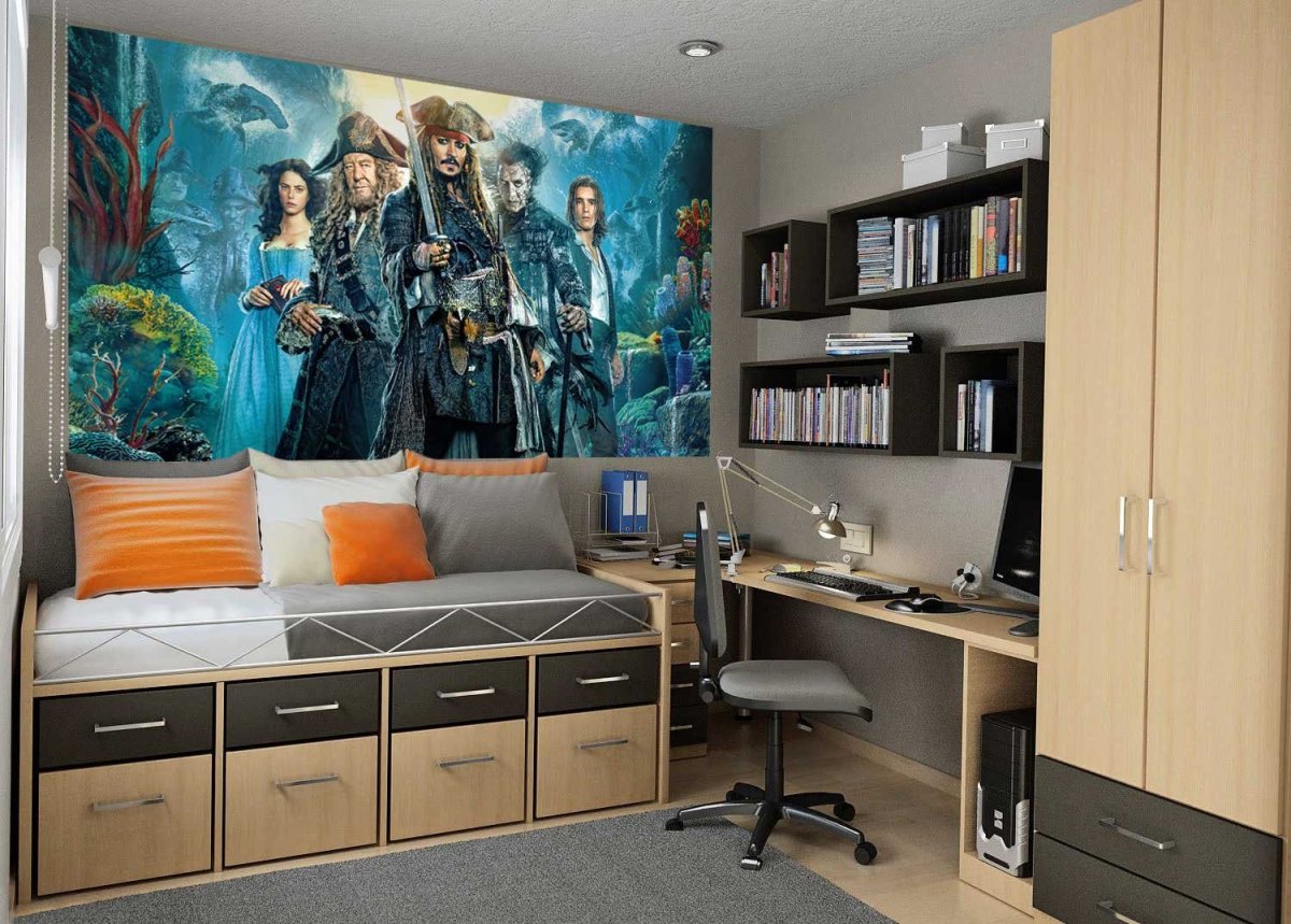 Комната подростка арт