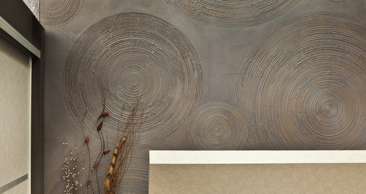 Штукатурка под дерево