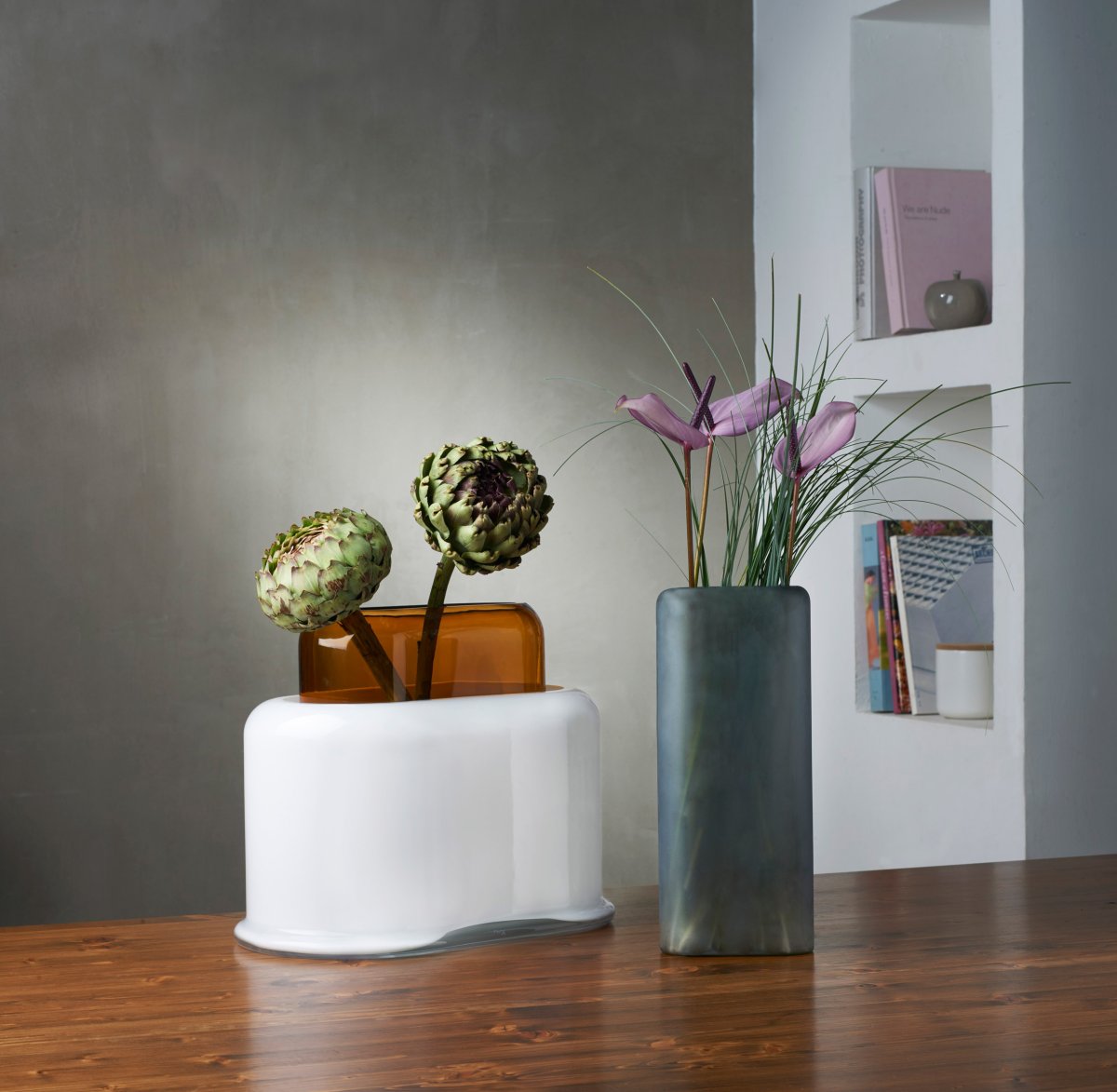 Напольные вазы для интерьера