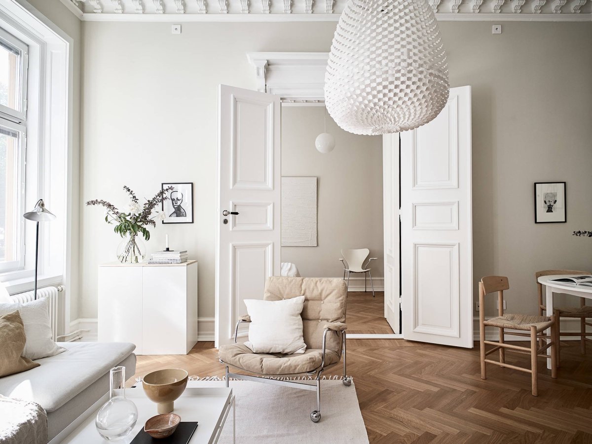 Сканди Кантри в интерьере