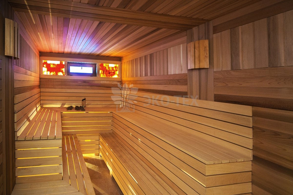 Полки для сауны