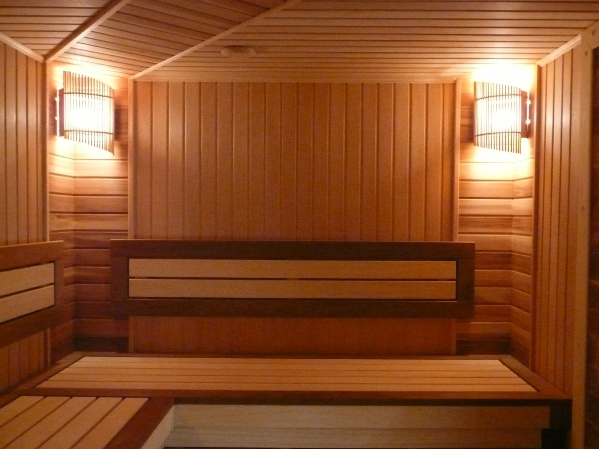 Парилка в бане отделка