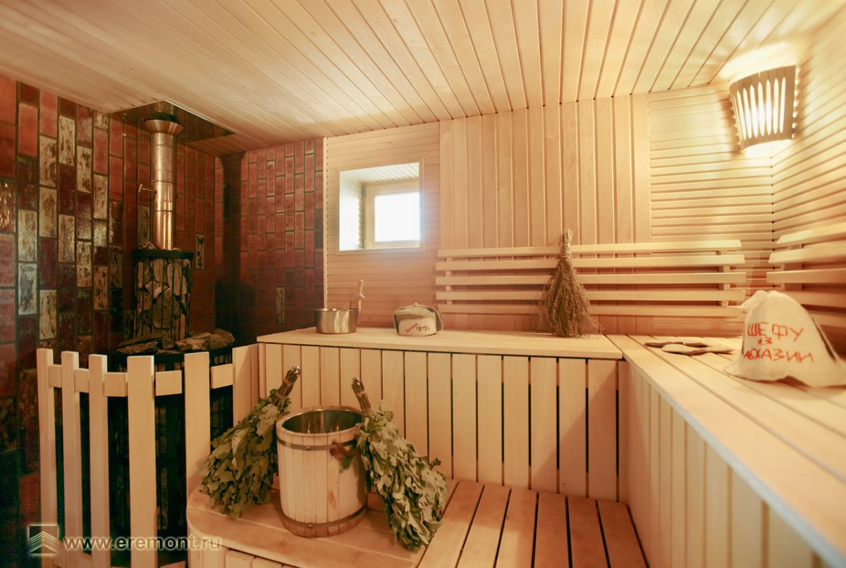 Обустройство бани