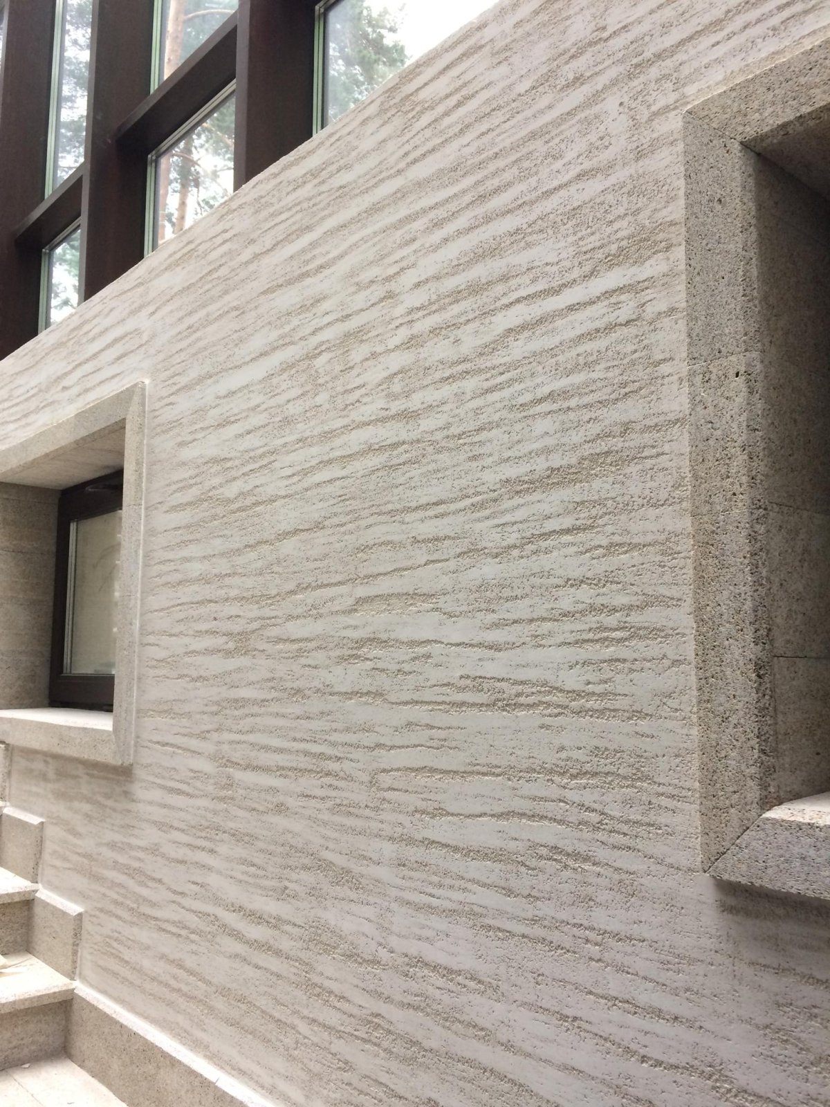 Жидкий травертин фасад 2020