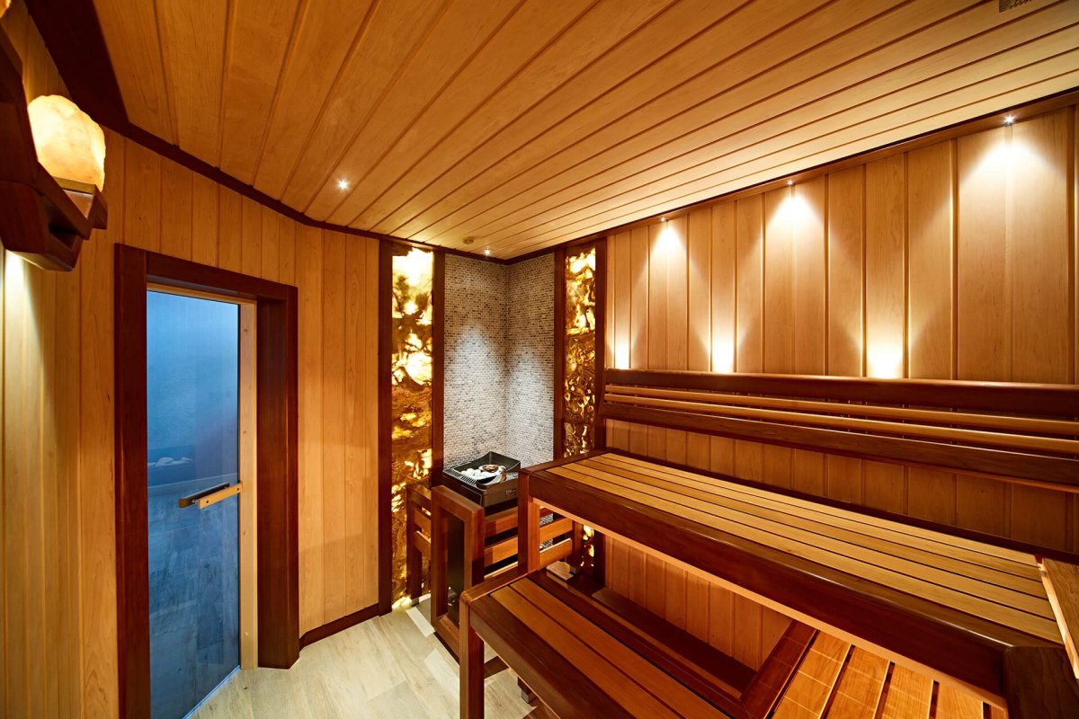 Отделка бани внутри