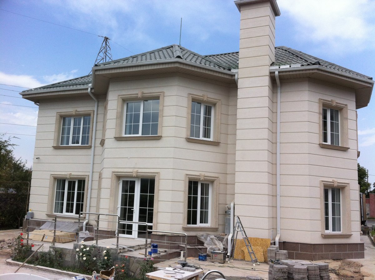 Травертин fasad