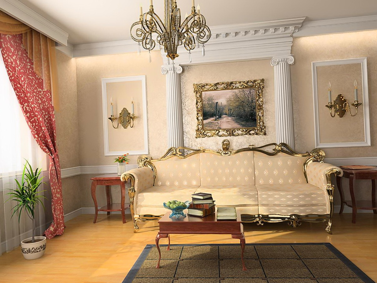 Французский классицизм в интерьере