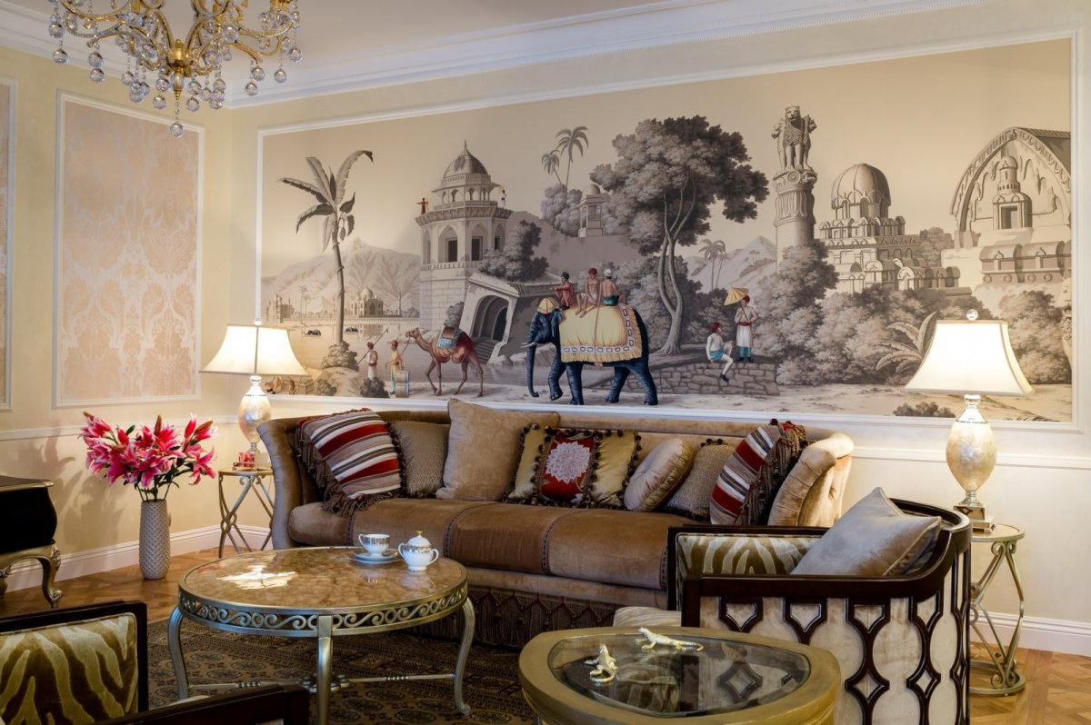 Фрески в современном интерьере Affresco