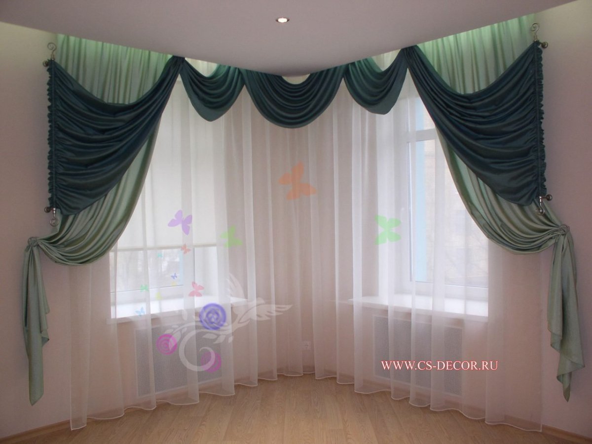 Шторы для зала